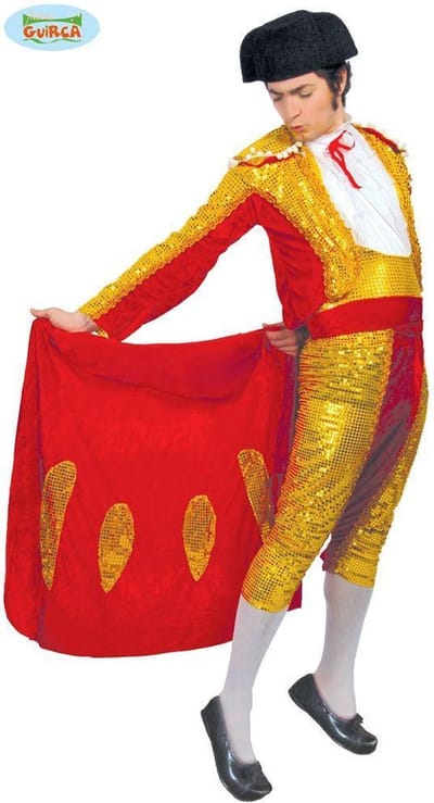 Fiestas Guirca - Stierenvechter - maat M (48-50) - Carnavalskleding - Carnaval - carnavalskleding 2027 - Carnaval kostuum
