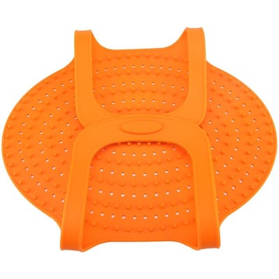 Voedselkwaliteit Silicone Hittebestendige Kalkoen Optiller Anti-aanbak Pluimvee Kookmat(Oranje) Orange orange