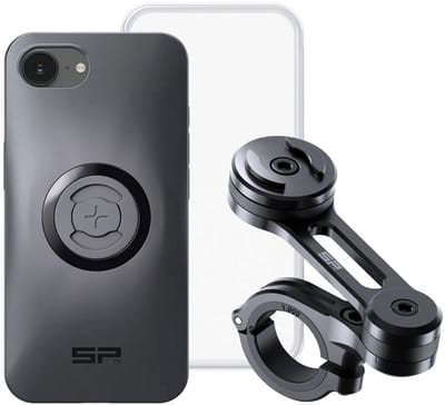 SP-Connect Moto Bundle - Geschikt voor iPhone 17e / 16e - Complete Weerbestendige Motorhouder bestaande uit Moto Mount Pro, Phone Case en Weather Cover