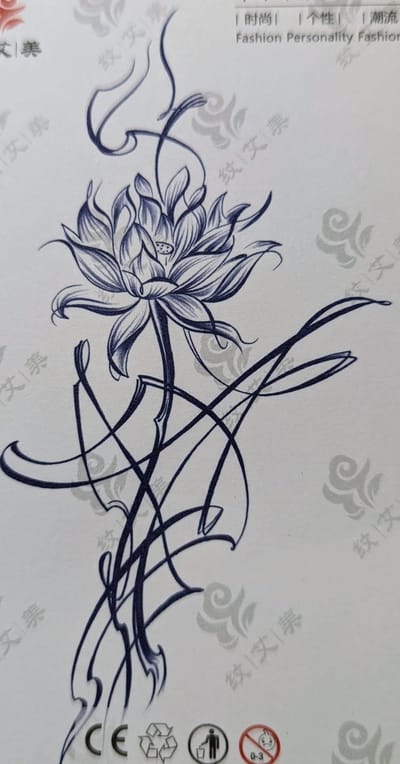 Semi-permanente tatoeage - Bijna original - Makkelijk in gebruik - Kool - Sexy - Waterbestendig - Mooie ontwerpen - Natuurlijk Veganistisch - Niet-toxisch – Duur tot 10 a 15 dagen - Door idereen te gebruiken.- A23