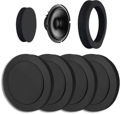 LIVIA HOME - Geluidsisolatie Katoen - Geluidsdempende Pad voor Auto - 19.5x14.5cm - Ideaal voor Speakers - Verbetert Geluidskwaliteit - Geschikt voor...