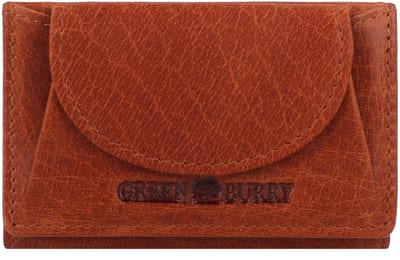 Greenburry House of Norway Portemonnee Leer 9.5 cm - Dames - Horizontaal - natur
