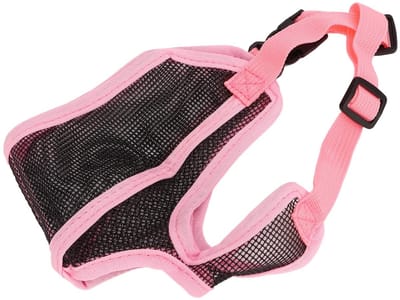 Dailygoods- Muilkorf Verstelbaar - Honden Muilkorf - Ademend Mesh - Zachte Randen - Stevige Beugel - Geschikt voor Franse Bulldog - Hondenmuilkorf