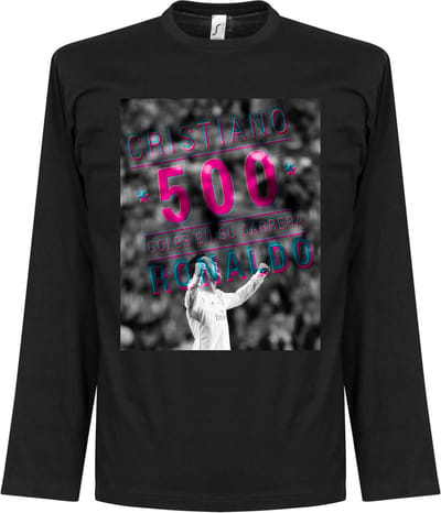 Ronaldo 500 Goals Longsleeve T-Shirt - XXL
