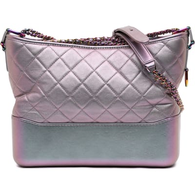 Tweedehands Medium Iriserend Kalfsleer Gabrielle Crossbody