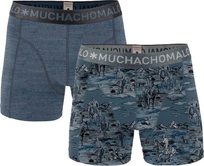 MuchachoMalo - Jongens 2-pack Jeans Boxershorts - 146