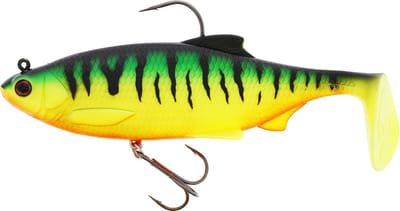 Westin Fishing kunstaas Ricky the Roach Shadtail R2F Sinking Firetiger (14cm)