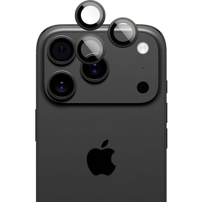 Coverzs Camera lens protector screenprotector geschikt voor Apple iPhone 17 Pro & iPhone 17 Pro Max screenprotector - Geleverd met montage frame - screen protector gemaakt van gehard glas