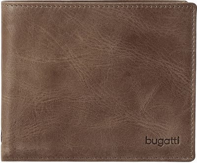 Bugatti Volo portemonnee leer 12 cm - Jongens - Horizontaal - braun