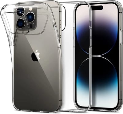 Transparant Dun TPU Hoesje Geschikt voor Apple iPhone 14 Pro | Back Cover | Lichtgewicht | Ultra Dun Hoesje | Flexibel | Zacht TPU | Doorzichtig