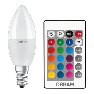 OSRAM HOMELIGHTING 4058075430853 LED-lamp Energielabel F (A - G) E14 Kaars 4.9 W = 40 W Warmwit 1 stuk(s)