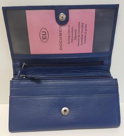 Dames Overslagportemonnee - Royal Blue