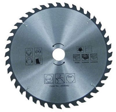 Cirkelzaagblad 190x30mm met 40 Tanden voor Handcirkelzaag - Zagen in Hout en Platen