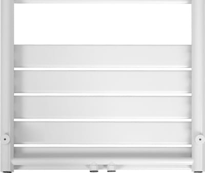 Aquamarin Badkamerradiator - Verticaal - Handdoekradiator - Middenaansluiting - Verwarming Badkamer - 705W - 150 x 45 x 15 cm - Wit