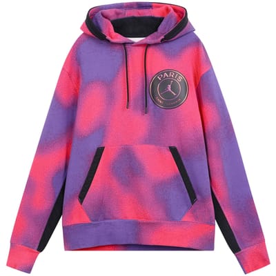Jordan× PSG Sweatshirts Heren Spiritueel Paars Met Capuchon Matig Normaal M pink