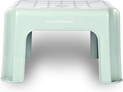 Groen Opstapkrukje voor Kinderen - Keukentrapje - Draagkracht tot 50 kg - Kunststof - 28x23x18 cm