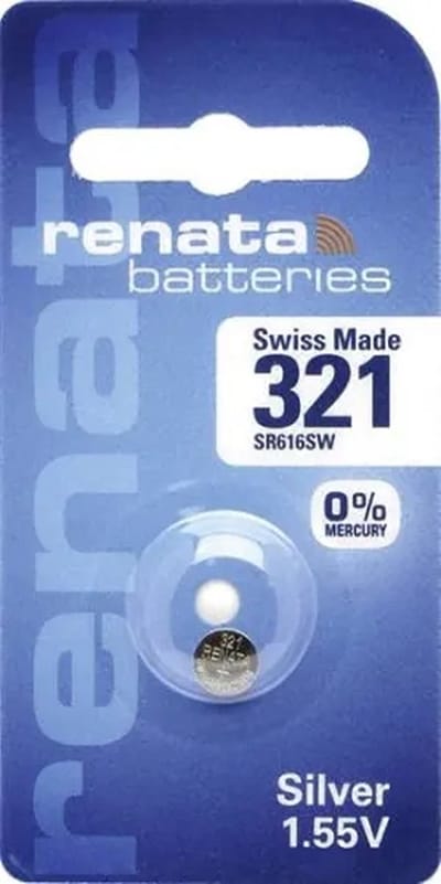 Renata 321 Silver SR616SW 1 stuk