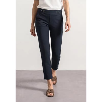 Slim Leg-broek met Loose Fit van scuba-kwaliteit