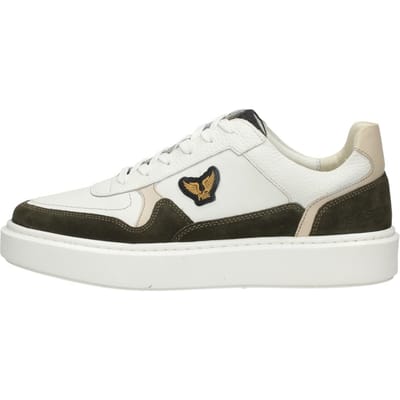 PME Legend Stoutman Veterschoenen Laag - Wit - Maat 41