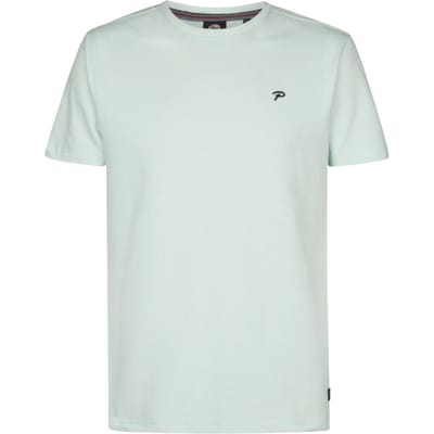 Petrol Industries Heren shirt m-1060-tsr612 6181 cool mint