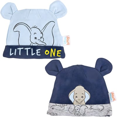 Disney Dombo Mutsjes - 2 stuks - 86/92 cm - Voor baby’s - Voor jongens en meisjes - Kinderen