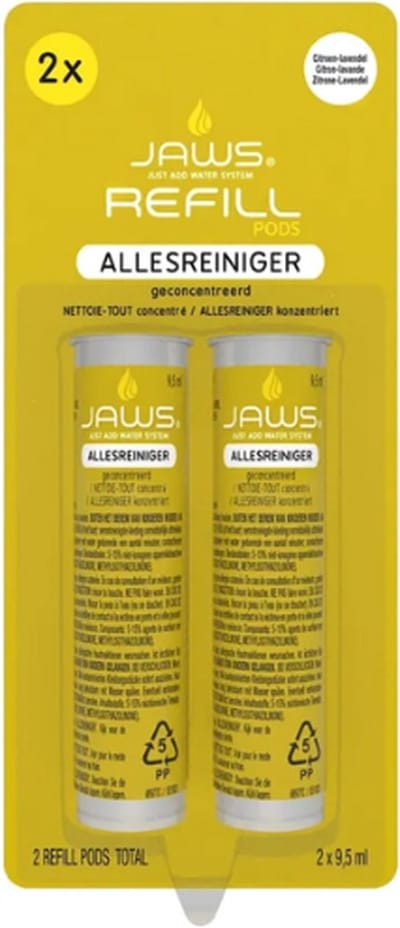 Jaws Refill Pods Allesreiniger 2 x 95 ML