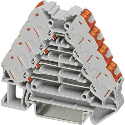 Phoenix Contact 3270121 Rangeerverdeler 8.3 mm Spanveer Grijs 10 stuk(s)