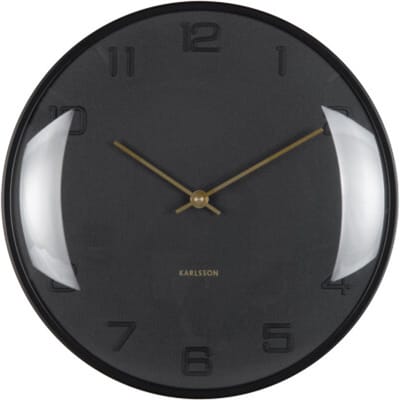 Karlsson wandklok fuerte dome - Ø30,5cm