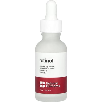 Natural Outcome, Sérum inverse au rétinol, sans parfum, 1 oz (30 ml) white