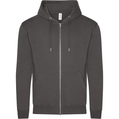 Duurzame hoodie met ritssluiting Just Hoods Organic