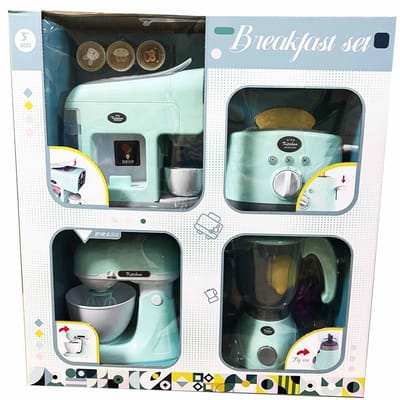 Koffie/sap/toastbrood/keukenrobot set