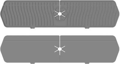 Dailygoods - Spatbescherming voor Wastafel - Siliconen Druppelkussen voor Keuken en Badkamer