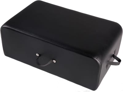 Pilates Zitbox - Training Accessoire - Pilates Training - Opgevuld Gestoffeerd - 67x42x24 cm - Zwart