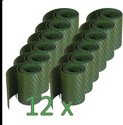 Privacy Schermen - Inkijkbescherming Rollen - Tuin Afschermen - Robuust PE Materiaal - 19 x 250 cm - Groen