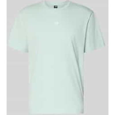 t-shirt met gestikt logo
