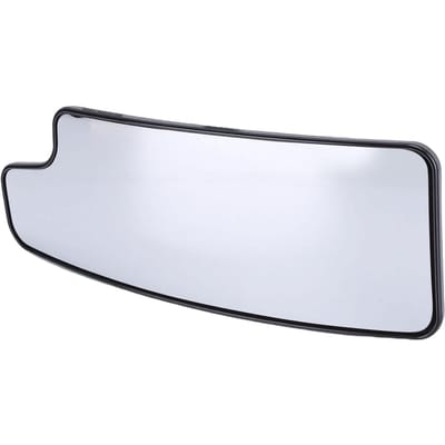 Verre de rétroviseur inférieur chauffant convexe rétroviseur de remorquage côté conducteur remplacement du verre de rétroviseur extérieur inférieur avec support pour 84468913