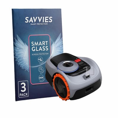 3 Stuks Savvies Screenprotector - geschikt voor Navimow i105E+ - beschermfolie glas transparant
