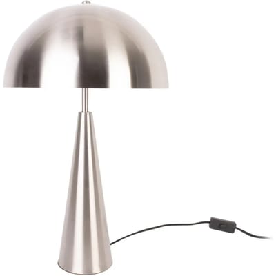 Leitmotiv Tafellamp Sublime - Metaal Geborsteld Nikkel - Ø30x51cm - Modern