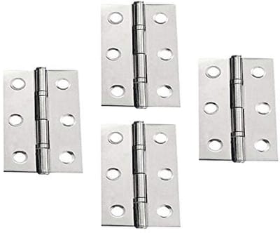 Opvouwbare Roestvrij Stalen Scharnieren voor Deuren en Meubels - 4 Stuks 3 Inch