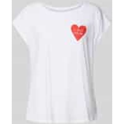 T-shirt met motiefprint