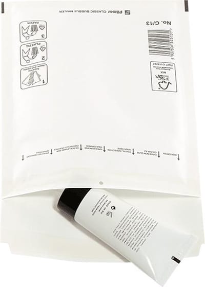 100 stuks - Boxstuff - Luchtkussen Enveloppen -150x220mm - C13 - 100 Stuks - Wit