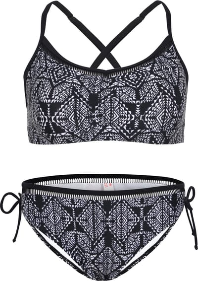 Bikini classic met kant detail - Black square 128-134