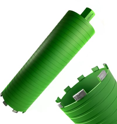 D'Orly HULKForce Premium Diamantboor Droog – 1 1/4” x 400 mm – Softslagfunctie – Ø32 t/m Ø202 mm