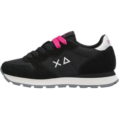 SUN68 Ally Solid - Dames Sneakers Schoenen Zwart Z46201-11 , Maat: EU 41