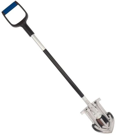 Talen Tools - Boomwortelspade - Zaagspade - Roestvrijstaal - Tuinschop - Bats - Schep - Schop - 120 cm - Hoogwaardige kwaliteit - Extra licht