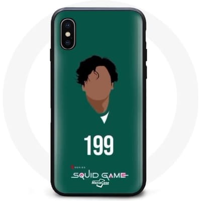 Coque - Squid Game - Iphone XS Max - Souple - Design inspiré - Vert