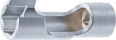 BGS speciaal doppeninzetstuk met gleuf aandrijving binnenvierkant 10 mm (3/8") SW 15 mm - 70988-15