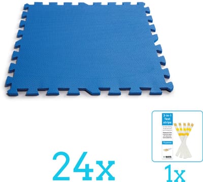 Intex - Zwembad Ondergrond - Zwembadtegels 50x50 cm - 8 Tegels - Volumebundel - Vloertegels - 24-delig