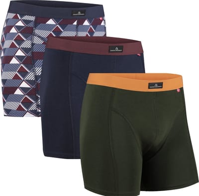 DANISH ENDURANCE Boxershorts - Katoenen Ondergoed - Klassieke Pasvorm - Heren - 3 paar - 3XL