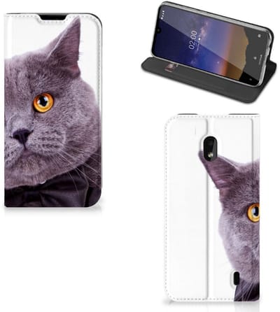 Nokia 2.2 Hoesje maken Kat